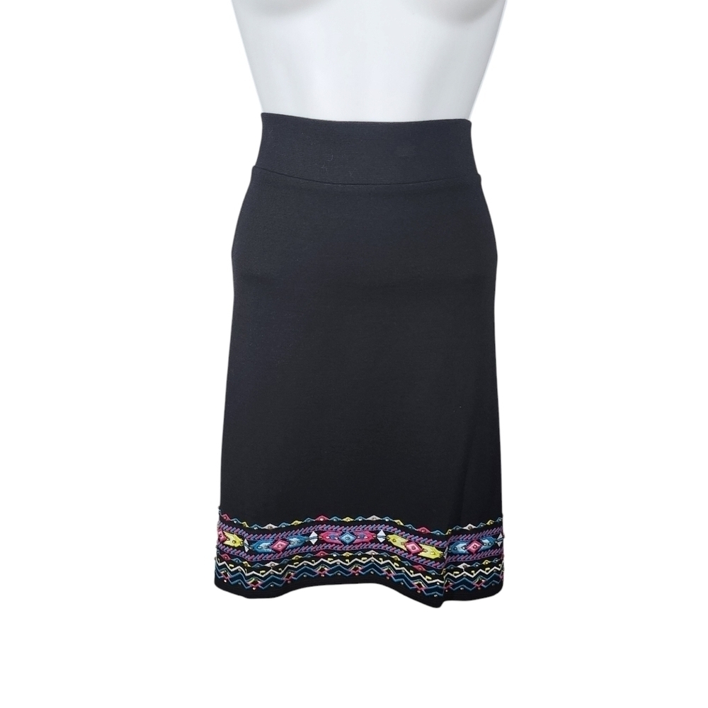 TORRID EMBROIDERED PULL-ON SKIRT